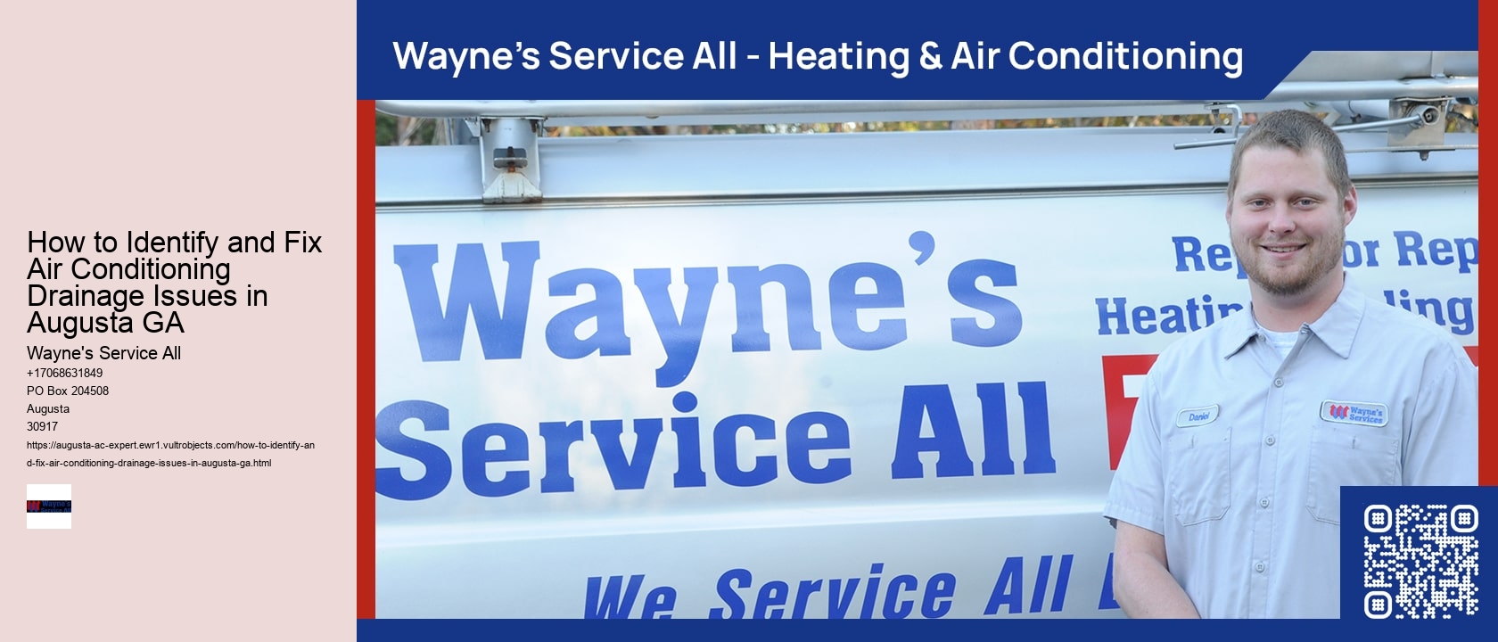 How to Identify and Fix Air Conditioning Drainage Issues in Augusta GA