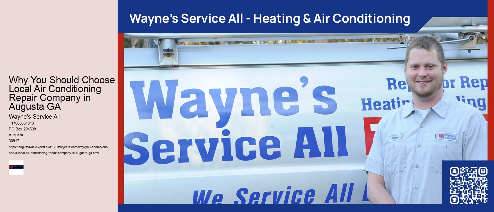 Why You Should Choose a Local Air Conditioning Repair Company in Augusta GA